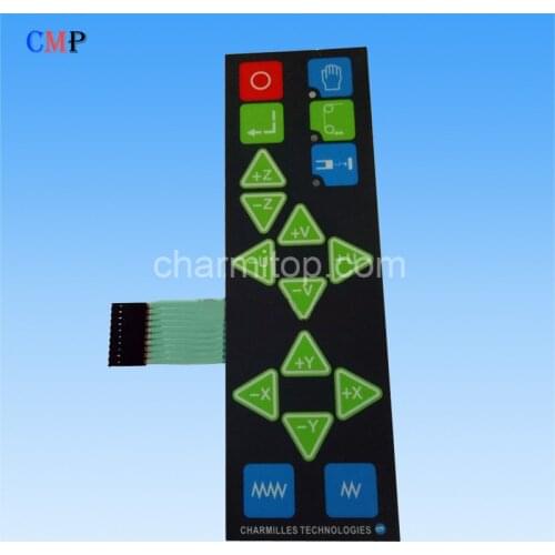 208569400 Operation panel Keyboard mask Membrane Sheet Hand control box film for Charmilles EDM Machine