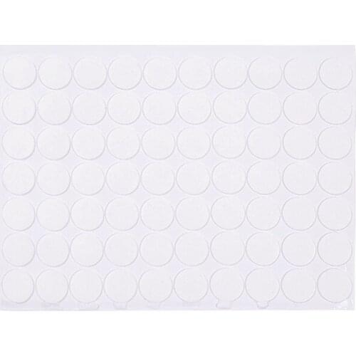 Acrylic Circular Seamless 70 pcsTransparent Double-sided Adhesive for Paste, Decoration Repairing Tear without Mark LBS