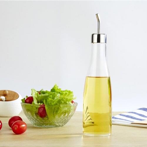 Acrylic Kitchen Oil Dispenser Cooking Oil Bottle Leak Proof Soy Sauce Dispenser Kitchen Supplies