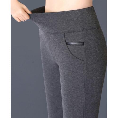 Women Pants Spring And Autumn Pants High-Waisted Trousers Womens Stretch Pencil Casual Pants Pantalones De Mujer