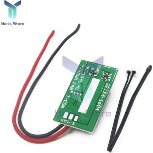 DC 12V PWM Speed Controller Fan Speed Governor New 4 Wire Computer Temperature Control Switch for CPU PC Cooler Fan Alarm STK IC
