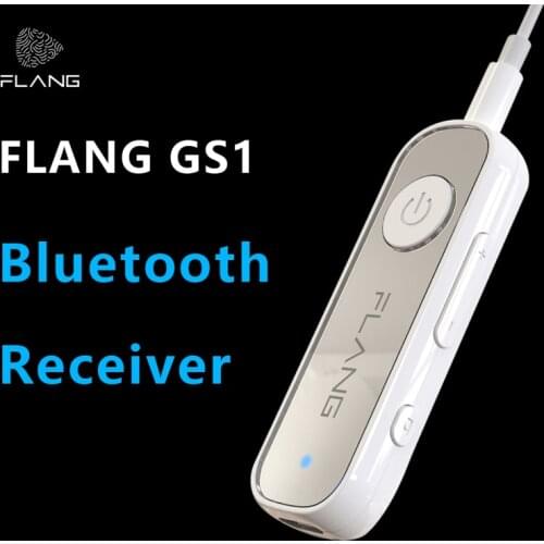Flang GS1 Bluetooth 5.1 Audio Music Wireless Receiver HIFI Adapter Micphone MIC 3.5mm Jack for Earphone Headphone Earbud Speaker