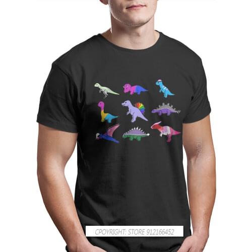 Dragon Mans TShirt Gay Lesbian Homosexual LGBT Pride Month Parades O-Neck Fabric T Shirt Funny Birthday Gifts