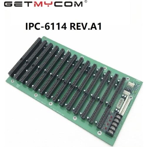 Getmycom Original IPC Baseboard IPC-6114 REV.A1 14 Slot ISA Backplane Industrial control board