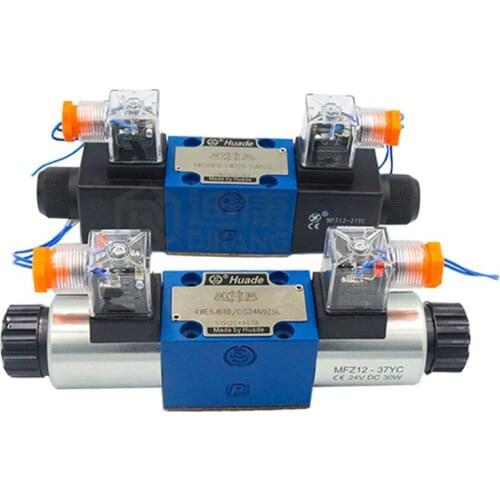 Hydraulic electromagnetic two-way reversing valve 4WE6E61B 6H 6J 6G 6D 6Y CG24 CW220 instead of Rexroth model