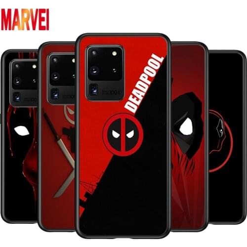 Deadpool Marvel Cool For Samsung Note 20 10 8 9 M02 M31 S M60S M40 M30 M21 M20 M10 S F62 M62 M01 Ultra Pro Plus Phone Case