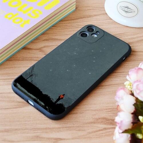 For iPhone The Road Print Soft Matt Apple iPhone Case 6 7 8 11 12 Plus Pro X XR XS MAX SE