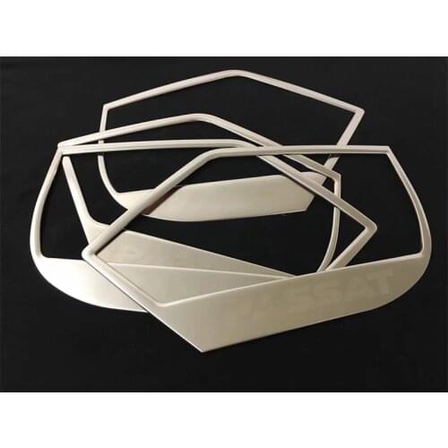 For Volkswagen Passat B8 2016 2017 2018 Stainless Steel Car Door Audio Speakers Cover Trim Interior Car Styling Accessories