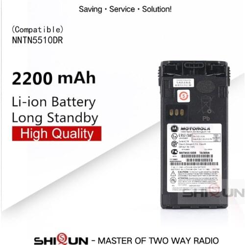 New Li-ion Ex ATEX Battery NNTN5510DR Compatible with GP329EX GP339EX PTX760EX GP340 GP380 GP580 GP680 Radios NNTN 5510DR ATEX