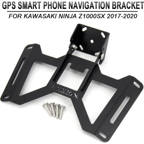 Motorcycle Mobile Phone Navigation Bracket USB Charging For Kawasaki NINJA z1000 SX Z1000SX 2017-2020