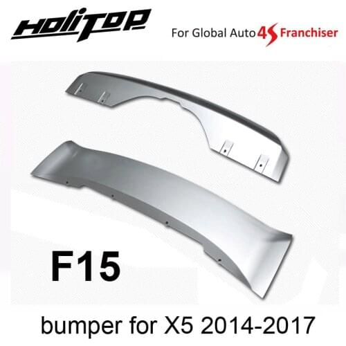 Skid plate bull bar bumper for BM X5 F15 2014 2015 2016 2017 year, two choices, ABS painting or ABS chrome,free shipping to Asia