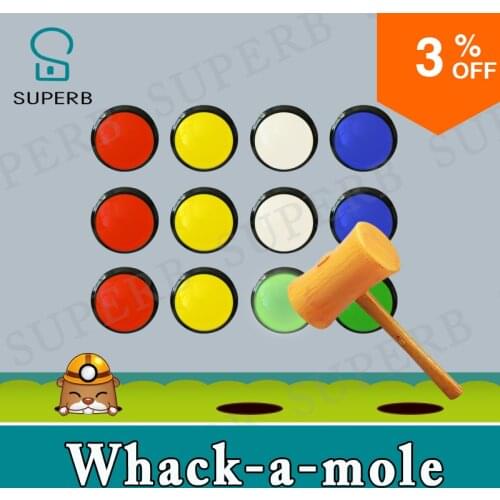 Real life room escape prop takagism game Hit the mouse Hamster game whack-a-mole game to run away secret room SUPERB escape