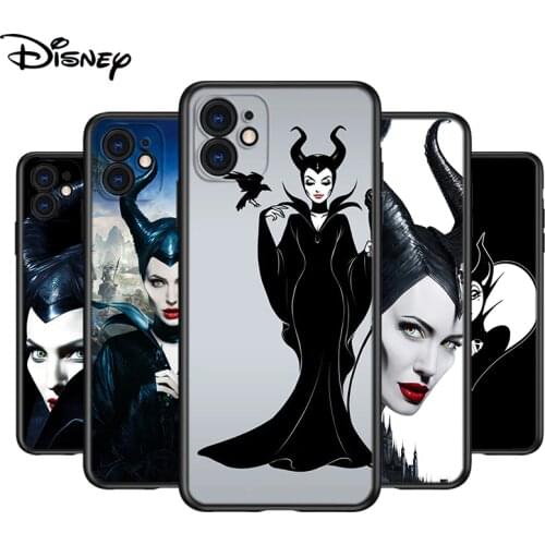 Silicone Cover The witch maleficent For Apple IPhone 12 Mini 11 Pro XS MAX XR X 8 7 6S 6 Plus 5S SE Phone Case