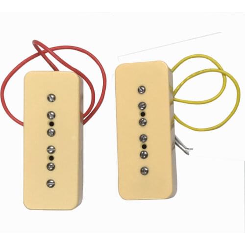 P90 Electric guitar Soapbar Single Coil Pickups P 90 Soap bar Pickups Tory Alnico 5 yellow