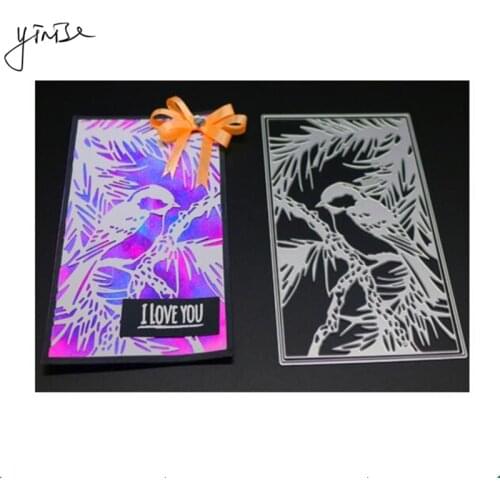VCD76 Bird Cover CUT SCRAPBOOK Metal Cutting Dies For Scrapbooking Stencils DIY Album Cards Decoration Embossing Folder Die Cuts