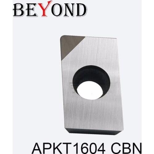Boron nitride INSERT APKT160408 CBN/APKT160404 CBN,blade for cutting high hardness materials use boring bar cnc machine Factory