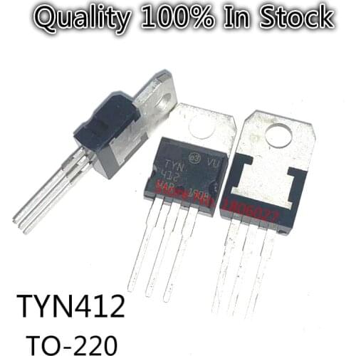 10pcs/lot TYN412RG TYN412 TO-220 single thyristor