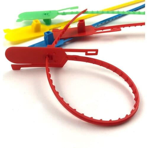 1000 pieces of hand torn plastic seals, logistics anti-theft labels, ties, container bags, safety marks, buckles cable ties