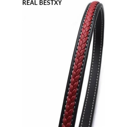 2m/lot approx 9.6*3.7mm black smooth wide flat leather cords for bracelets making flat wide strings for jewelry making diy cords