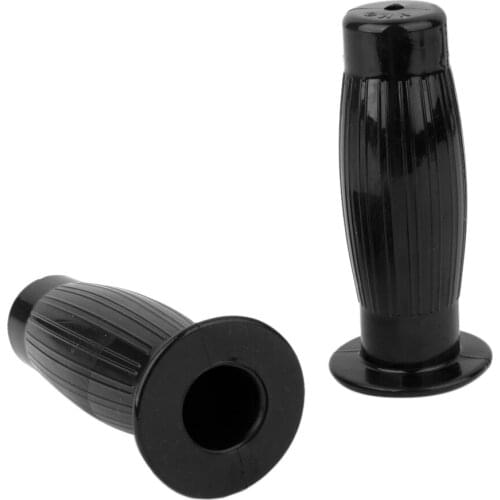 2x Universal Motorcycle Rubber GEL Hand Grips For 7/8'' Handlebar Sport Bikes