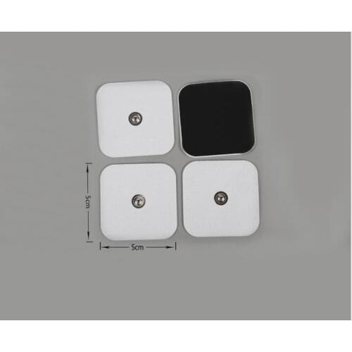 40pcs(10sets) Self Adhesive Reusable Replacement Electrode pads for TENS/EMS Compex snap Wireless Muscle Stimulators 3.9mm Stud