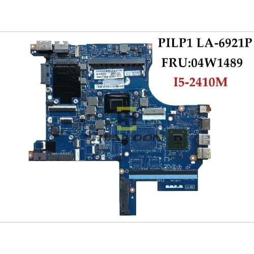 FRU:04W1489 FOR Lenovo Thinkpad Edge E420S Laptop Motherboard PILP1 LA-6921P I5-2410M DDR3 100% Fully Tested
