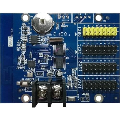 HUIDU Single Dual Color WiFi led control card HD-W03 for led display module controller