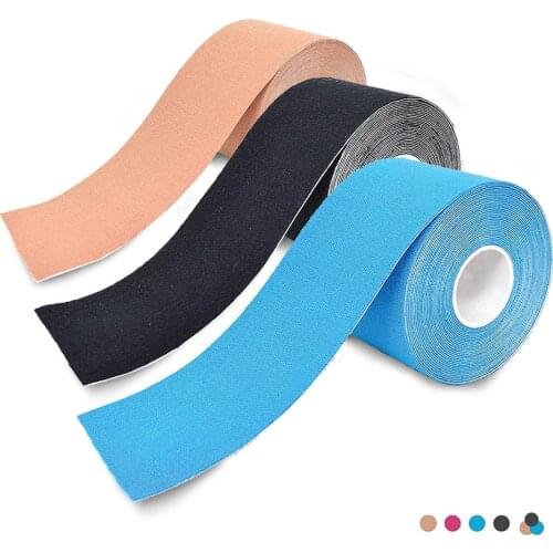 3 Pack Rolls Kinesiology Tape Athletic Tapes Pro Athletic Sports Knee/Ankle/Muscle Physical Therapy Breathable Cotton