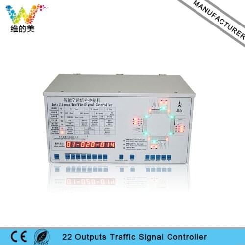 Non Internet 22 outputs Road Junction Traffic Signal Controller