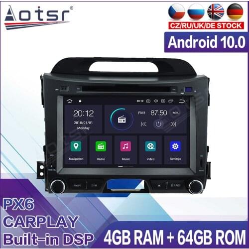 Android Radio Tape Recorder Video Car Multimedia Player Stereo For KIA SPORTAGE 2010 2011 2012 2013 2014 2015 Head Unit GPS Navi