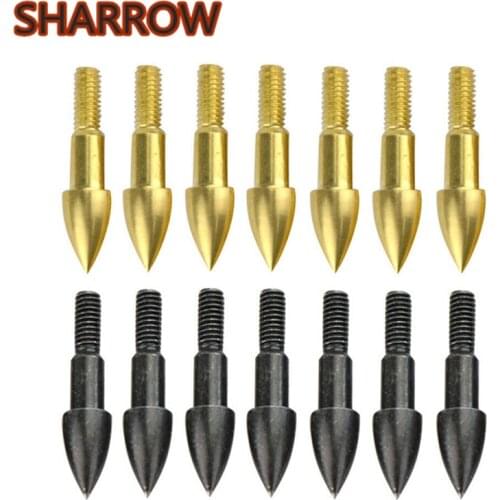 24/50Pcs 75grain Archery Arrow Target Point Tips Bullet Arrowheads Target Practice Arrow Head For Shooting Training Accessories