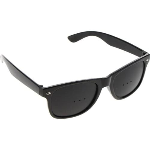 Plastic Pinhole Eyewear Glasses Eyesight Improve Training Reading Eyeglasses