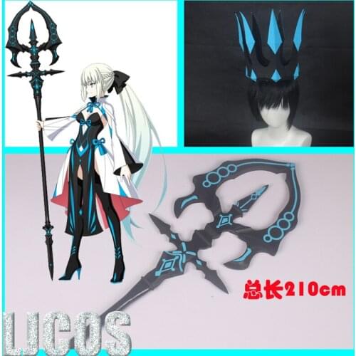 Game Fate/Grand Order FGO Morgan Le Fay Staff Cosplay Props Halloween Carnival Cosplay Party Props Accessories Game Fans Gift