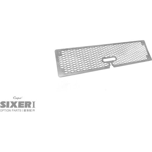 Front intake grill insect protection net for CAPO sixer 1 Suzuki Samurai 1/6 rc car toy
