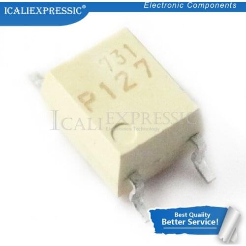 10PCS P127 TLP127 TLP127-1 SOP-4 In Stock