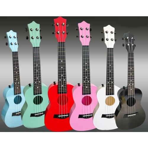 23 Inch Ukulele Ukulele Guitar Musical Instrument Gift instrument 4-String Hawaiian Mini Guitar Multicolor Optional Beginner
