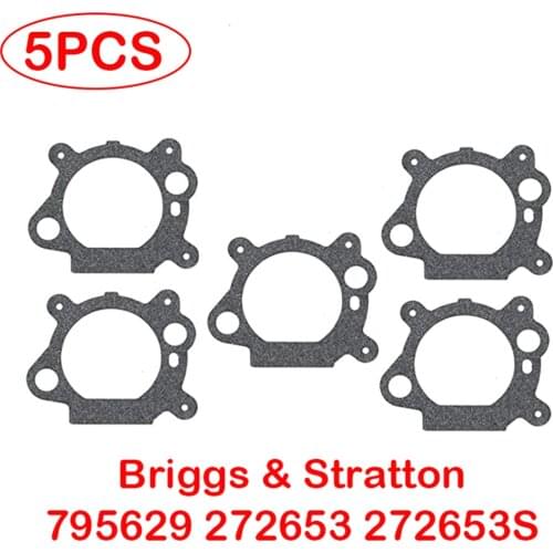 5PCS/10PCS Carburetor Diaphragm Gasket for Briggs&Stratton 795629 272653 272653S Air Cleaner Gasket