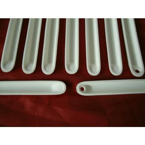 99.3% alumina crucible / 97*17*12 / Boat /hole in one side/ corundum crucible / Al2O3 ceramic crucible / Sintered crucible