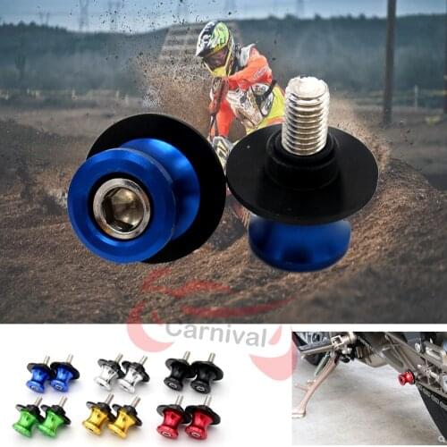 Motorcycle accessories CNC aluminum M8 swingarm reel sliding support screw forHonda CBR250R CBR-250R 2011 to 2013 2012