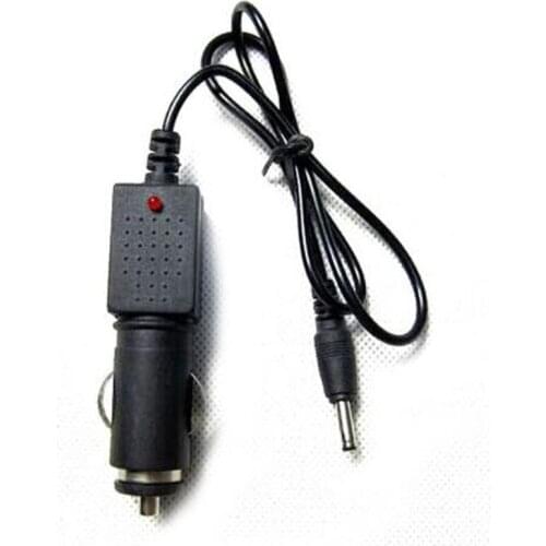 DC 12V-24V to 4.2V 3.5mm Plug Car Charger Adapter Portable Charger For Rechargeable 18650 Li-ion Battery LED Torch Flashlight