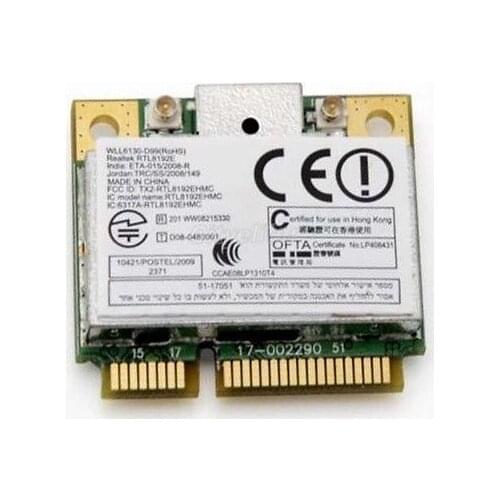 Wireless Adapter Card for Realtek RTL8192E RTL8192 300M wifi Mini PCI-E Half Size 802.11a/b/g/n 300Mbp