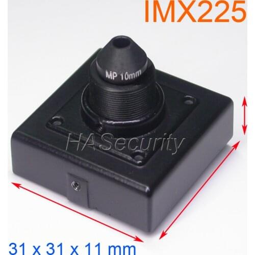 Block cam 31x31x11 mm AHD-M (720P) / CVBS (D1) 1/3" SONY Exmor IMX225 CMOS + NVP2431 CCTV camera module (UTC control)