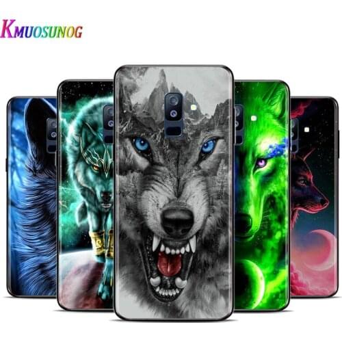 Wolf Totem For Samsung Galaxy A3 A5 A6 A7 A8 A9 A6S A8S A9S Star Plus 2016 2017 2018 Black Silicone soft TPU Phone Case