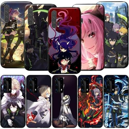 GX169 Owari no Seraph Of The End Silicone Case for Huawei P9 P10 P20 P30 P40 Y6 2018 Y7 Y9 Lite Pro Max Prime Mini