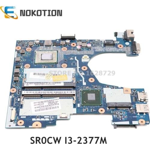 NOKOTION NBM3A1100J NB.M3A11.00J Q1VZC LA-8943P For acer Aspire V5-131 laptop motherboard HM77 SR0CW I3-2377M CPU