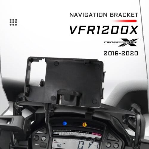Motorcycle GPS SMART PHONE Navigation GPS Plate Bracket Adapt Holder For Honda VFR1200X Crosstourer VFR 1200 X 2016 - 2020 2019