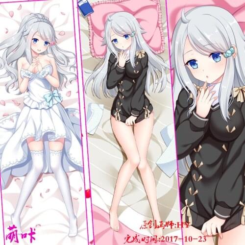 A Sisters All You Need Kani Nayuta Anime Dakimakura Hugging Body Pillow Case Otaku Pillow Long Cushion Cover Cosplay Xmas Gifts