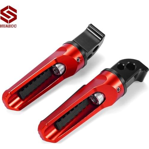 CNC Motorcycle Footrests Footpegs Foot Rests Pegs Rear Pedals for Yamaha T-MAX 530 Tmax 500 XJR1300 XSR700 XSR900