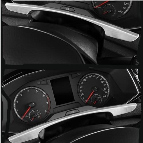 Suitable for Volkswagen T-Roc T Roc 2018-2020 instrument panel instrument panel stainless steel belt car accessories