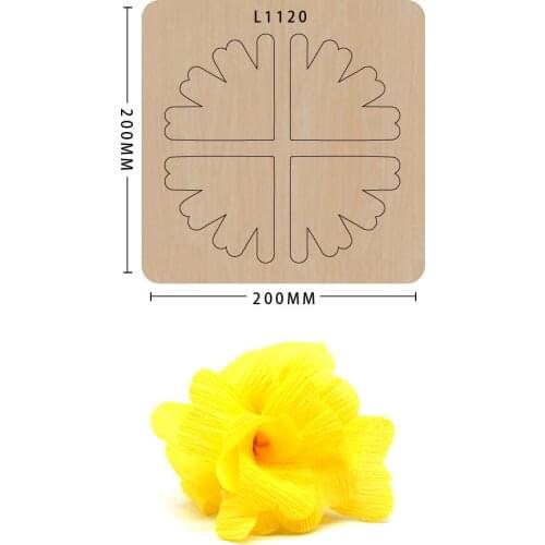 Flower Scrapbook Wooden Cutting Die Making Decor Supplies Dies Template Suitable For Common Die-Cutting Machines